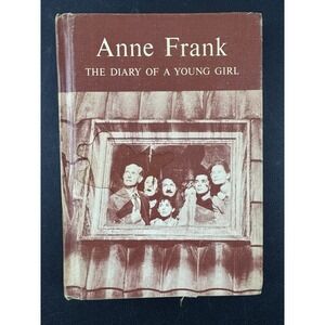 Vintage Anne Frank RARE 1960 Globe school Edition The Diary of a Young Girl
